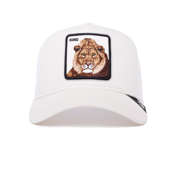 THE KING LION - WHITE- TELA EN BLANCO CRUDO