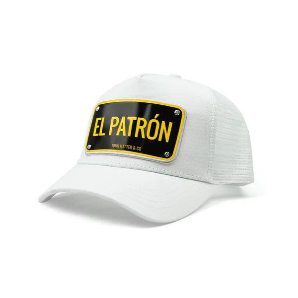 EL PATRON - PLACA ALUMINIO